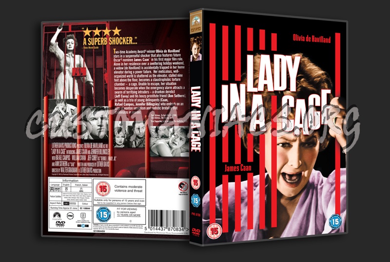 Lady In A Cage dvd cover