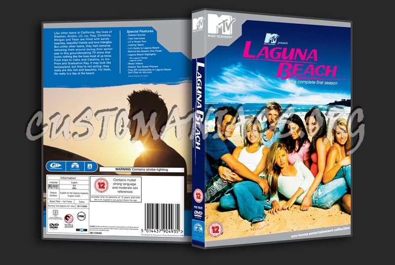 Laguna Beach Season 1 dvd cover