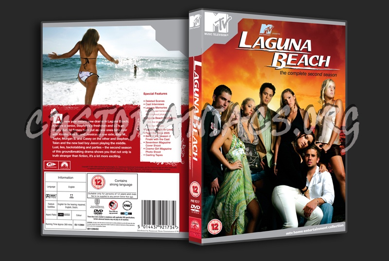 Laguna Beach Season 2 dvd cover