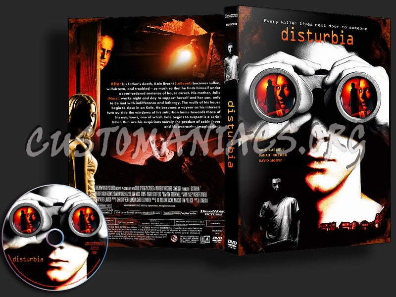 Disturbia dvd cover