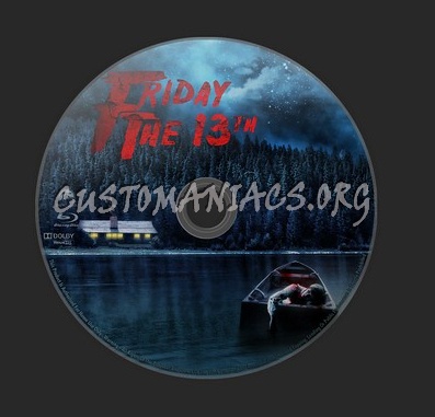 Friday The 13th blu-ray label