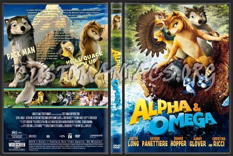 Alpha and Omega dvd cover