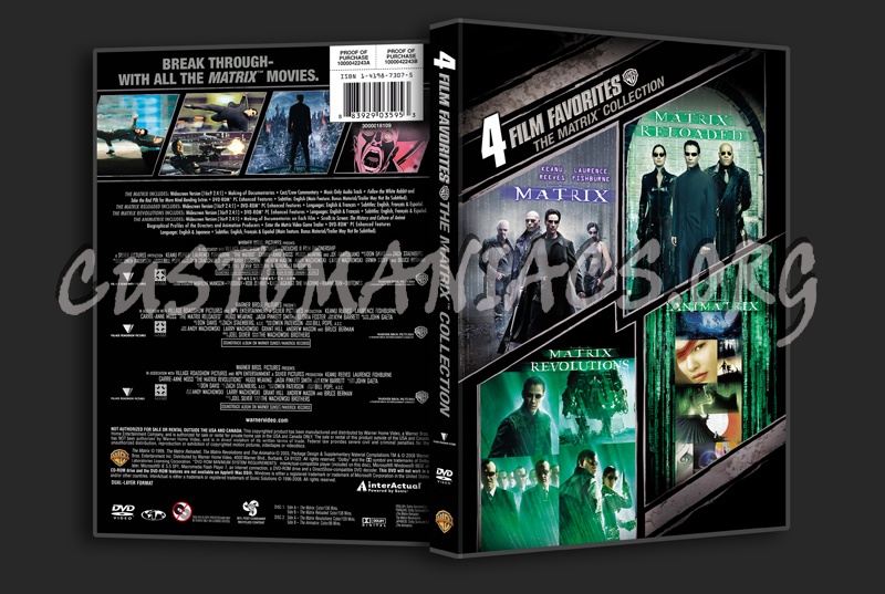 The Matrix Collection dvd cover