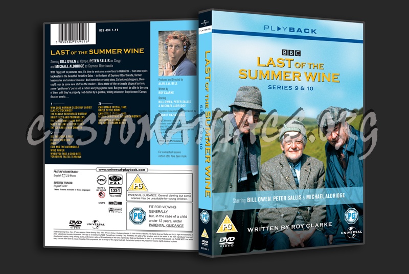 Last of the Summer Wine Series 9 & 10 dvd cover