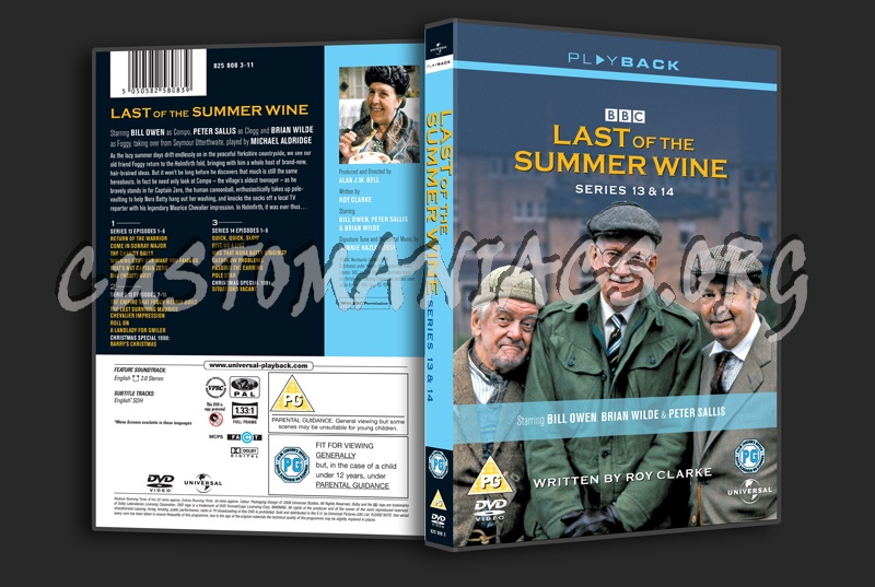 Last of the Summer Wine Series 13 & 14 dvd cover