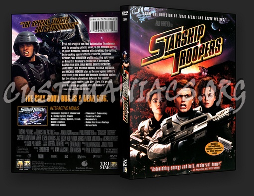 Starship Troopers dvd cover