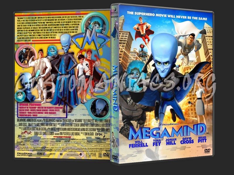 Megamind dvd cover