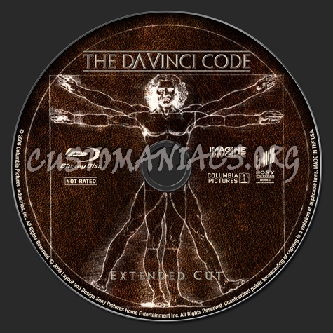 The Da Vinci Code blu-ray label