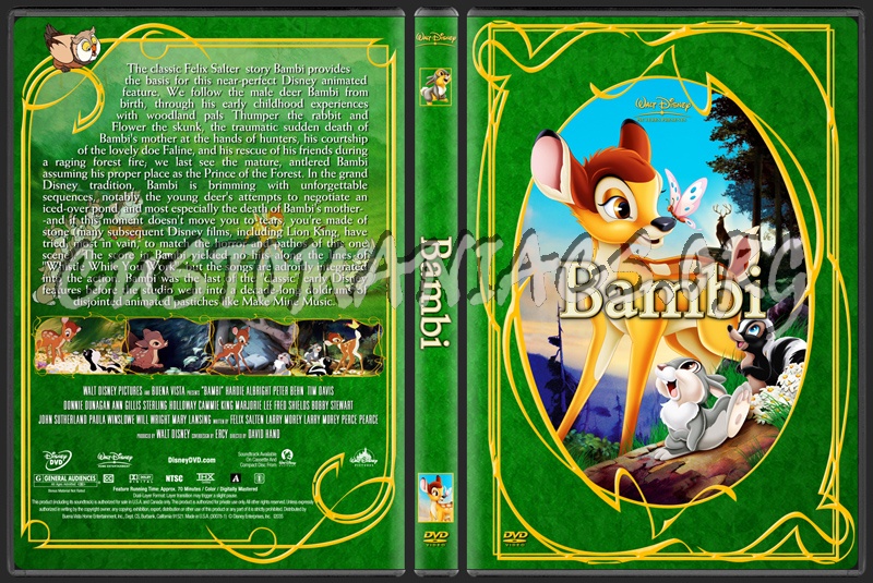 Bambi dvd cover