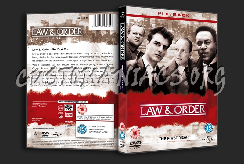 Law & Order Season 1 dvd cover