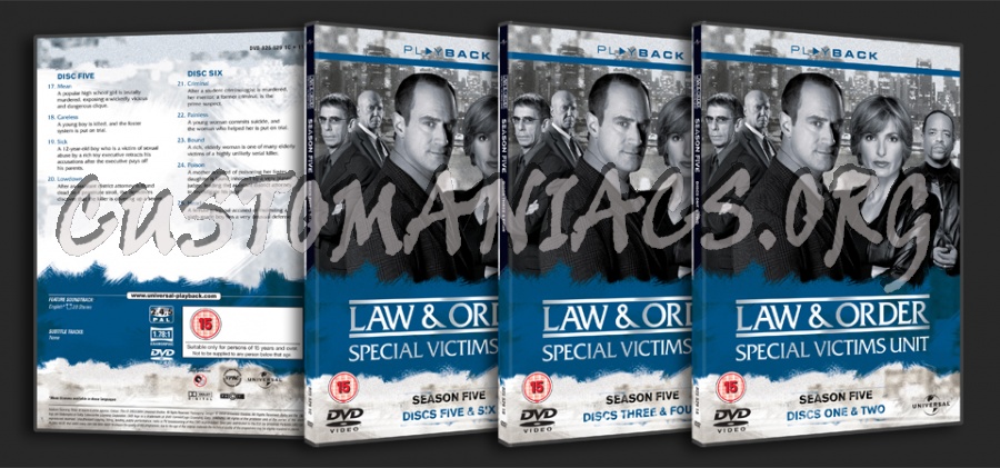 Law & Order Special Victims Unit Season 5 