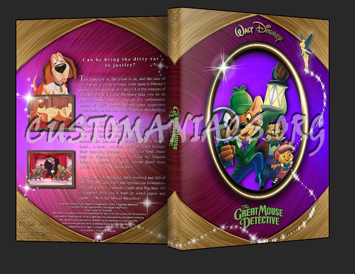 The Great Mouse Detective dvd cover