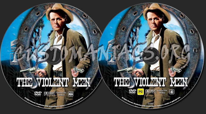 The Violent Men dvd label