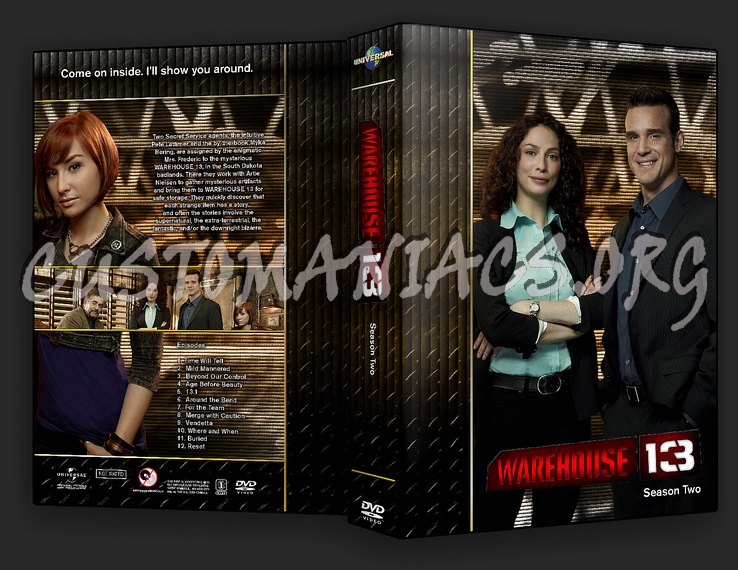 Warehouse 13 - TV Collection dvd cover