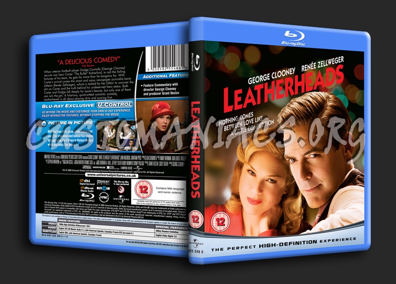 Leatherheads blu-ray cover