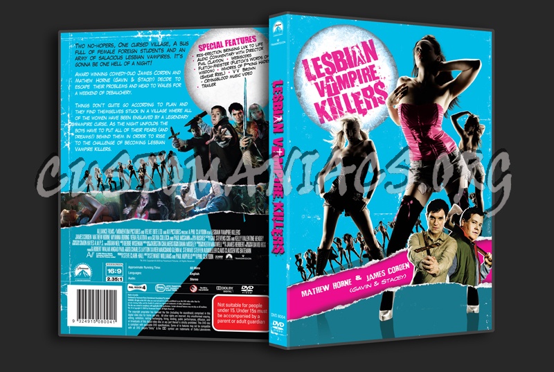 Lesbian Vampire Killers dvd cover