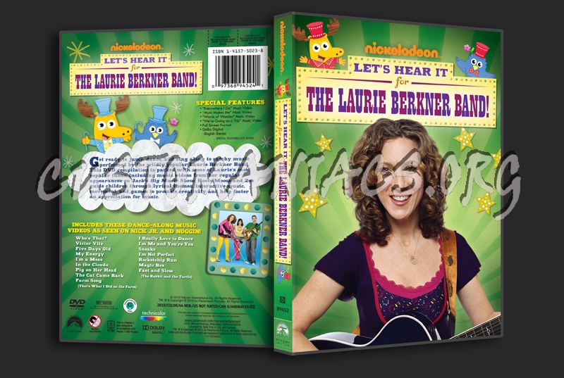 Let's Hear It for The Laurie Berkner Band! dvd cover