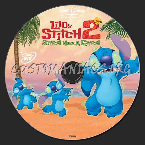 Lilo & Stitch 2 dvd label