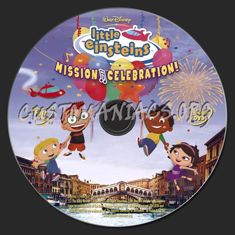 Little Einsteins Mission Celebration! dvd label