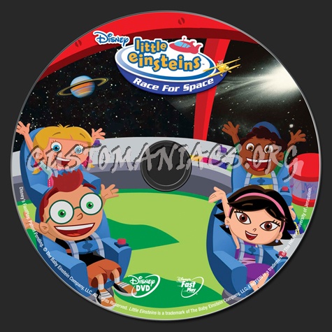 Little Einsteins Race for Space dvd label