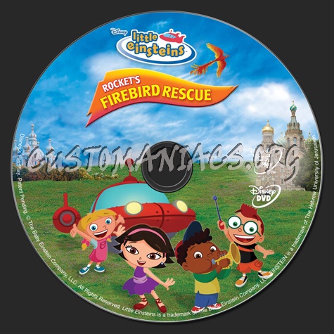 Little Einsteins Rocket's Firebird Rescue dvd label