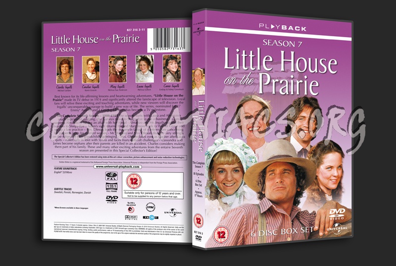 Little House on the Prairie Season 7 dvd cover