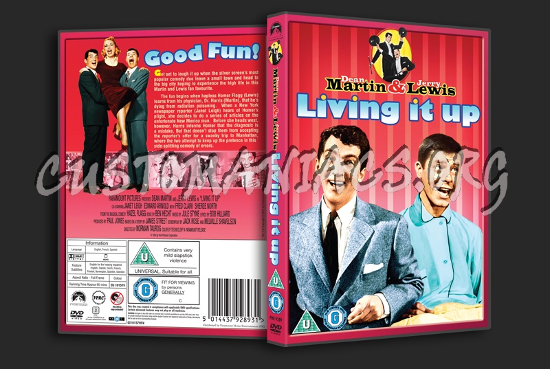 Living It Up dvd cover
