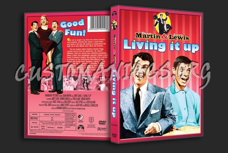 Living It Up dvd cover