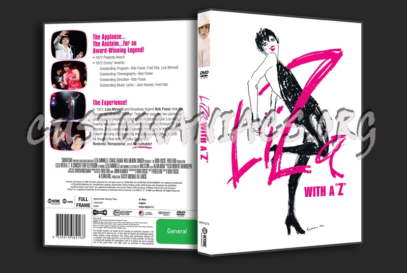 Liza With a Z dvd cover