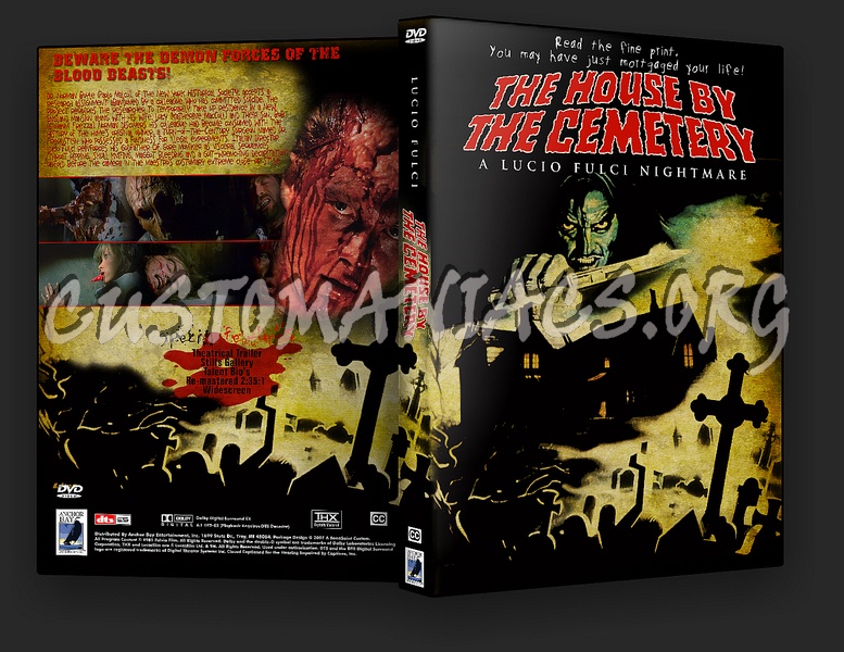 The House By The Cemetery (Lucio Fulci) dvd cover