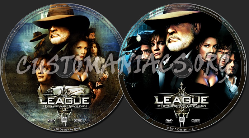 The League of Extraordinary Gentlemen dvd label
