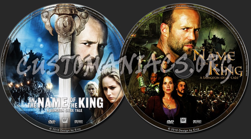 In the Name of the King:A Dungeon Siege Tale dvd label