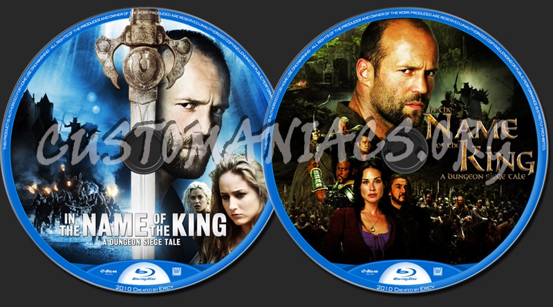 In the Name of the King:A Dungeon Siege Tale blu-ray label