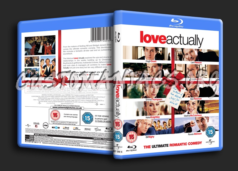 Love Actually blu-ray cover