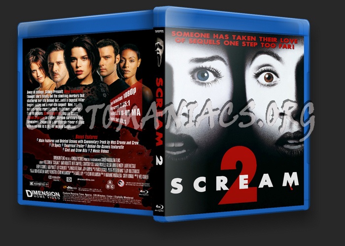 Scream 2 blu-ray cover