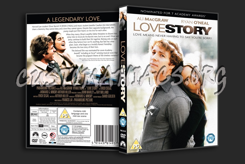 Love Story dvd cover