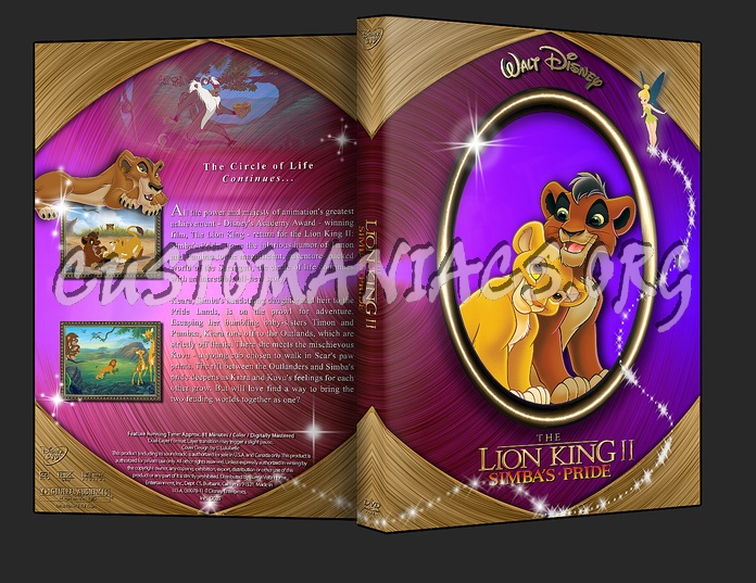 The Lion King 2 dvd cover