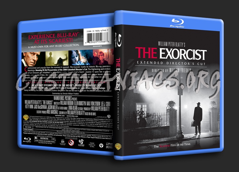 The Exorcist (1973) blu-ray cover