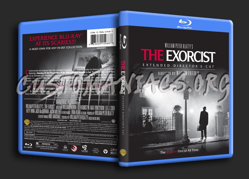 The Exorcist (1973) blu-ray cover