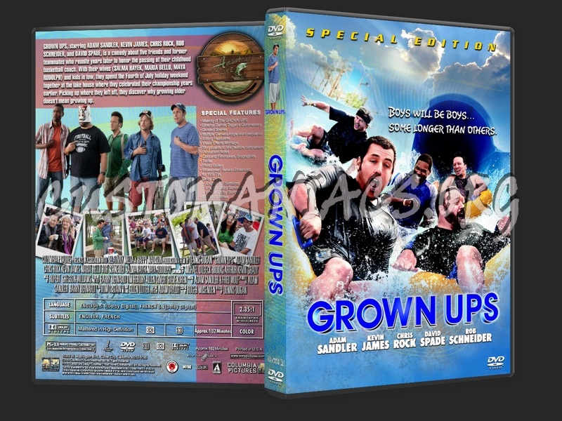 Grown Ups dvd cover