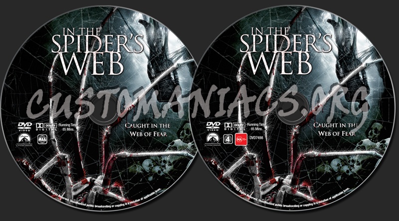 In The Spider's Web dvd label