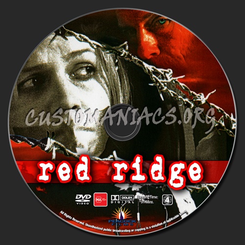 Red Ridge dvd label