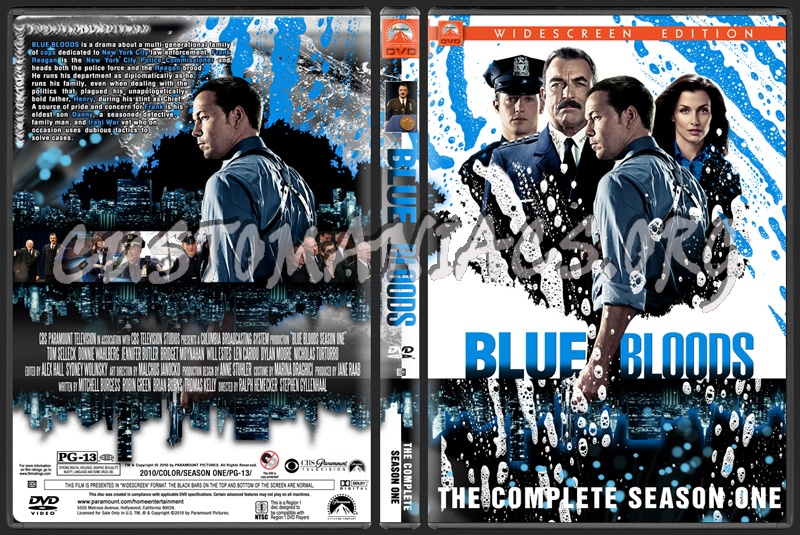 Blue Bloods Season 1 dvd cover