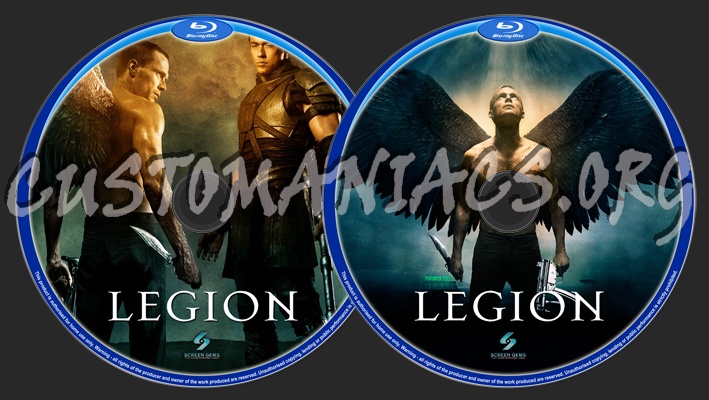 Legion blu-ray label