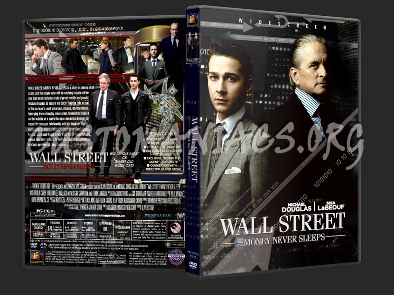 Wall Street: Money Never Sleeps dvd cover