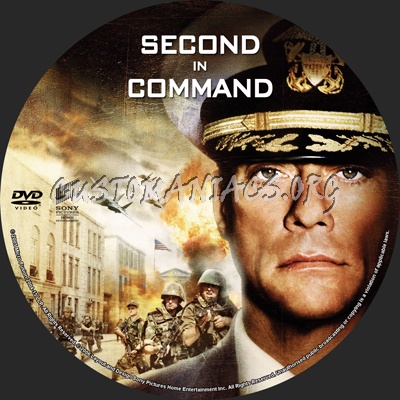 Second In Command dvd label