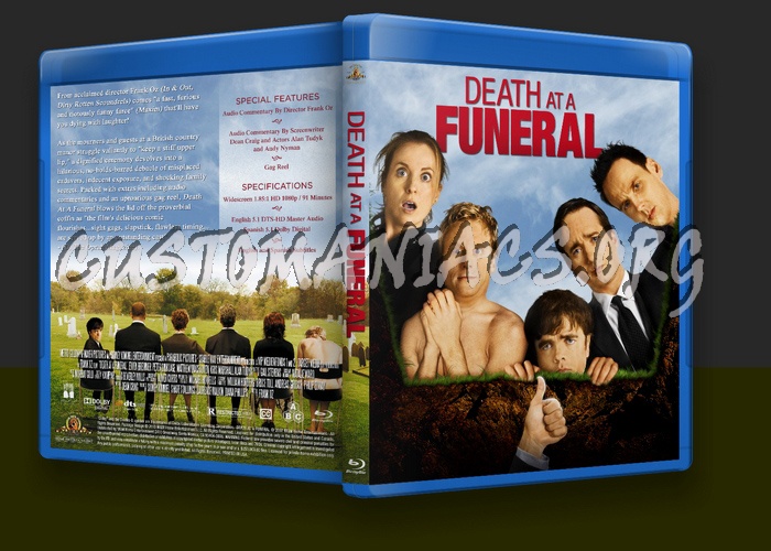 Death at a Funeral blu-ray cover