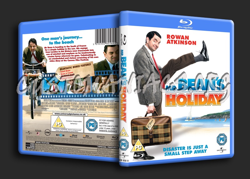 Mr.Bean's Holiday blu-ray cover