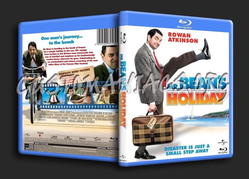 Mr.Bean's Holiday blu-ray cover