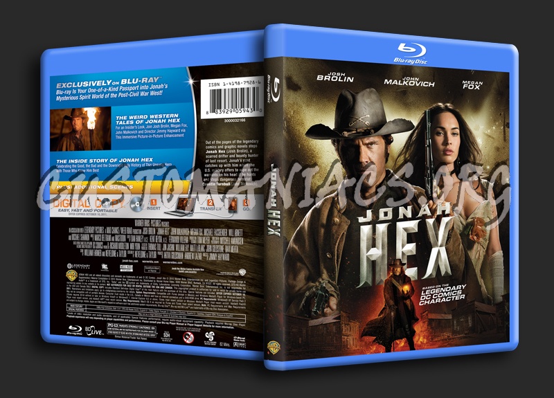 Jonah Hex blu-ray cover